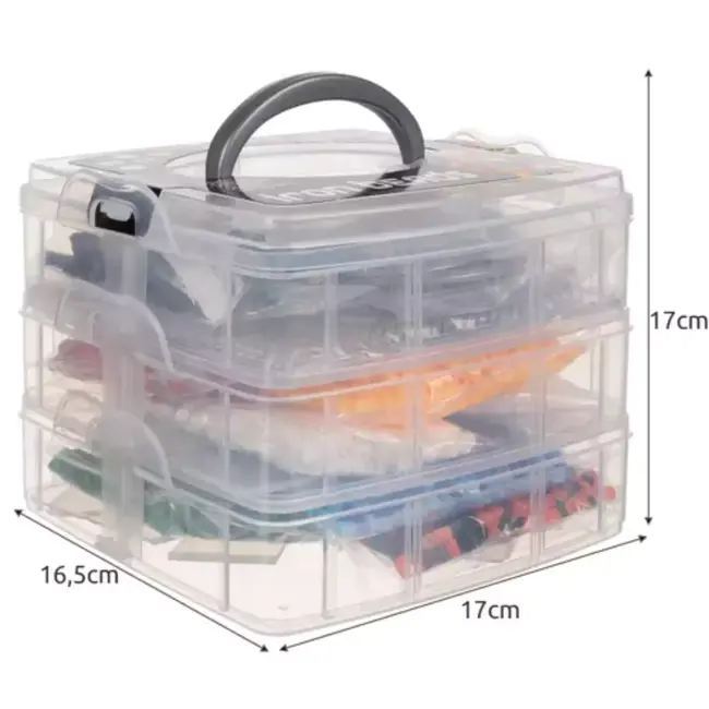 Kruzzel Grote Set Strijkkralen - Creatief Plezier voor Kinderen - 6500 Kralen