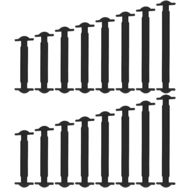 Malatec Siliconen Veters - Gemakkelijke en Snelle Schoenoplossing