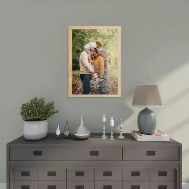 Malatec Dennenlijst 28x38cm - Veelzijdige Lijst voor Kunst en Foto's