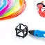 Maaleo Set van 30 PLA 3D-filamenten – 300 meter in diverse kleuren en speciale effecten