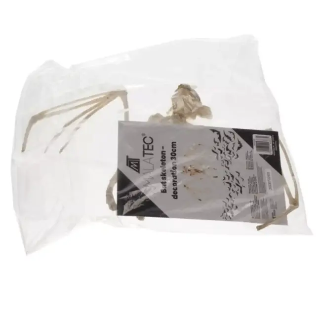 Malatec Vleermuis Skelet - Griezelige Halloween Decoratie - 30cm - Realistisch Ontwerp