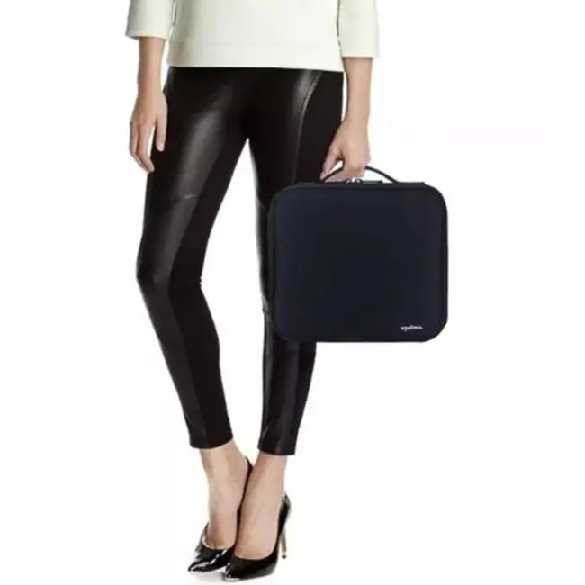 Soulima Cosmetic Bag - Stijlvolle en Praktische Organizer voor Cosmetica - Zwart