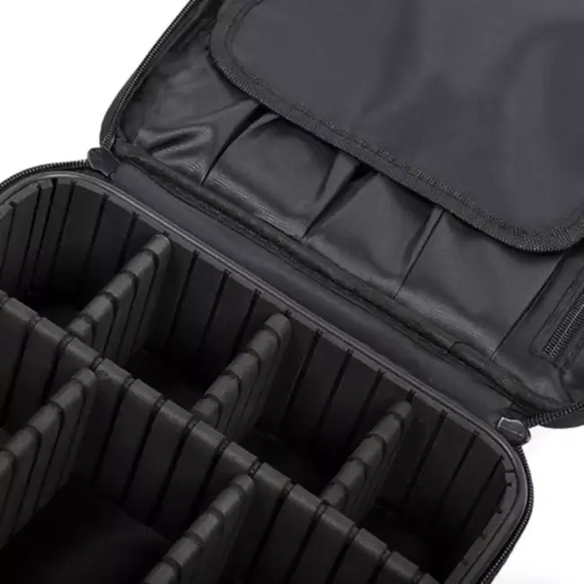 Soulima Cosmetic Bag - Stijlvolle en Praktische Organizer voor Cosmetica - Zwart