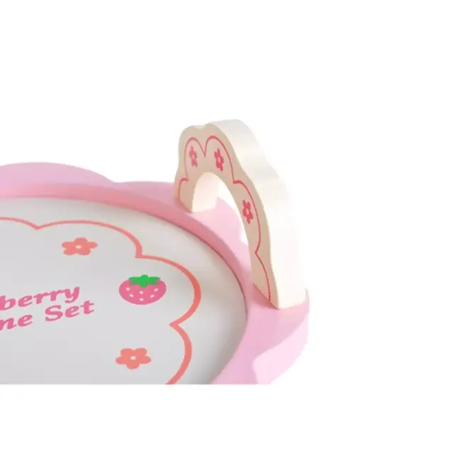 Kruzzel Houten Theeset - Educatief Speelgoed - Fantasie en Rollenspel - Veilig en Duurzaam