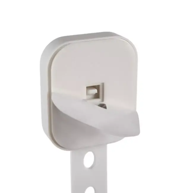 Ruhhy Kinderslot Kastjes - Zelfklevend en Veilig - 6 Stuks Wit voor Babyveiligheid