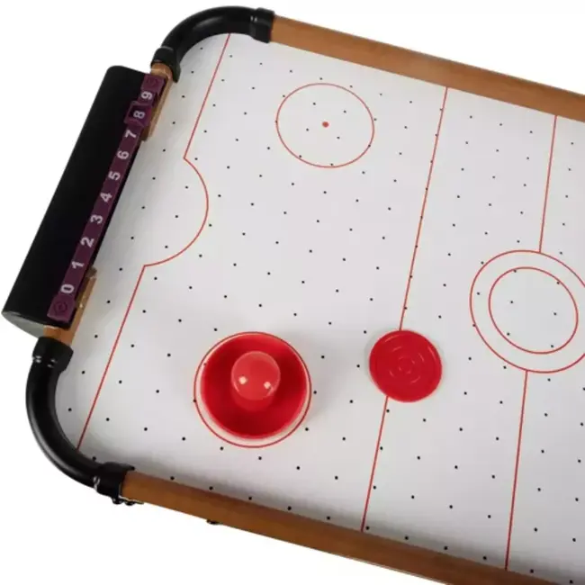 Kruzzel Air Hockey Tafel voor Kinderen - Spannend en Draagbaar Arcade Spel