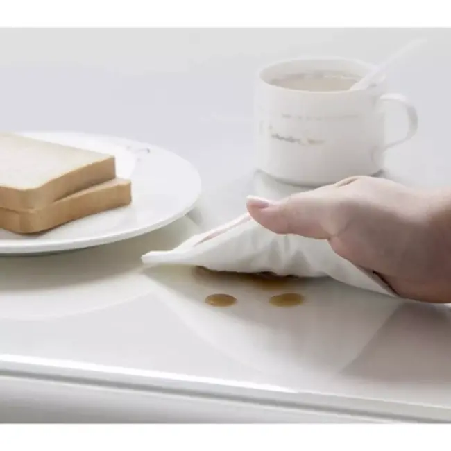 Ruhhy Tafelbeschermer Transparant 120x60cm - Polycarbonaat Tafelzeil - Duurzaam en Veilig