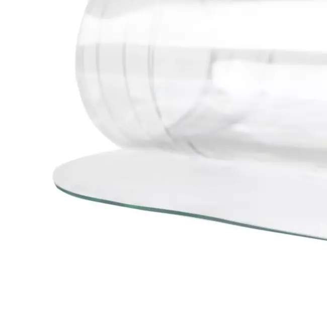 Ruhhy Tafelbeschermer Transparant 120x60cm - Polycarbonaat Tafelzeil - Duurzaam en Veilig