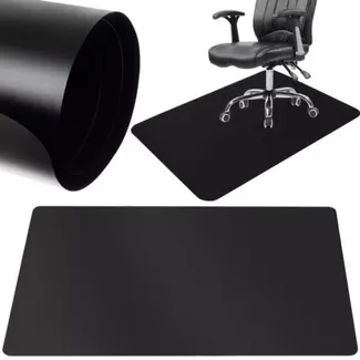 Ruhhy Beschermende Mat Onder Stoel 100x140cm - Zwart: Duurzaam en Veelzijdig