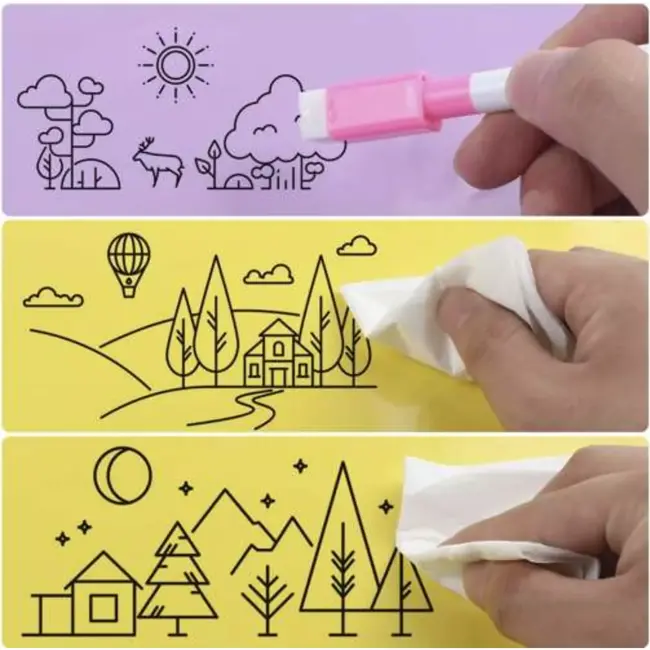 Maaleo Droogwisbare Markers: Levendige Kleuren voor Whiteboards en Meer