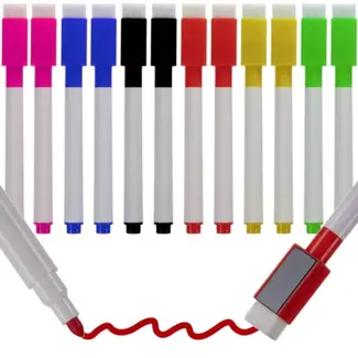 Maaleo Droogwisbare Markers: Levendige Kleuren voor Whiteboards en Meer
