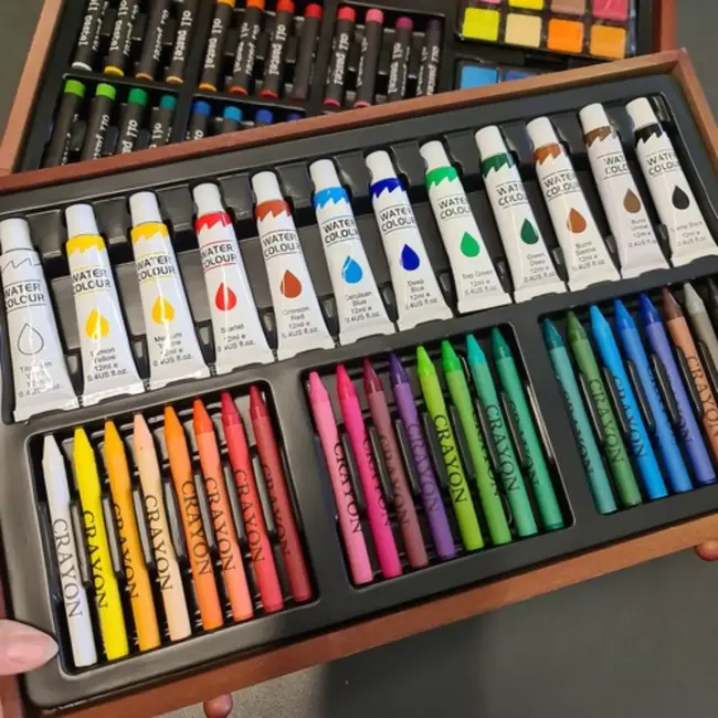 Maaleo 130-Delige Schilderset in Koffer: Ontketen Je Creativiteit