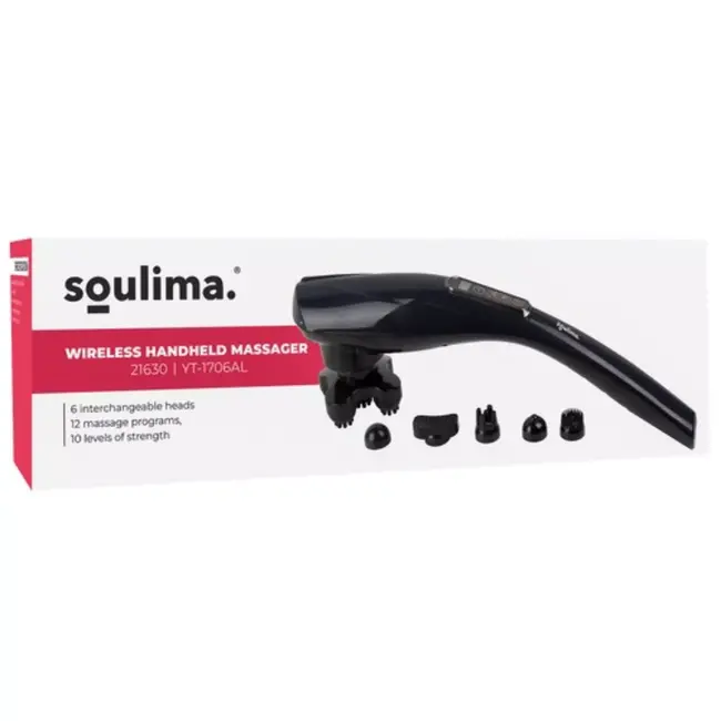 Soulima Draadloze Handmassager: Verlicht Spierpijn en Bestrijd Cellulitis
