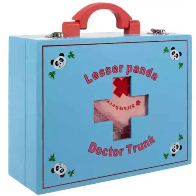 Kruzzel Houten Doktersset - Educatief en Creatief Speelgoed voor Kinderen