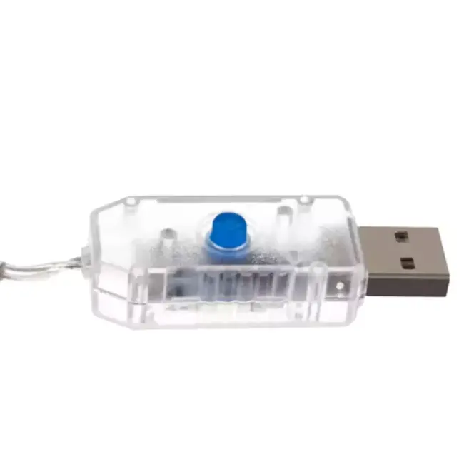 Ruhhy Lichtgordijn 300 LED USB - Warm Wit Licht voor een Gezellige Sfeer