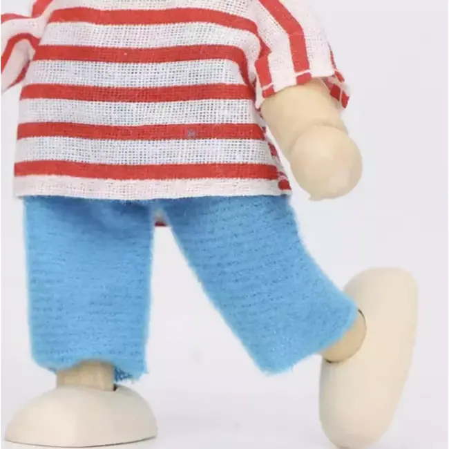 Kruzzel Miniatuurpoppen Set van 7 - Perfect voor Elk Poppenhuis