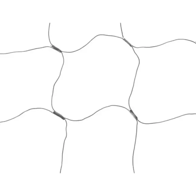 Ruhhy Lichtgordijn 160 LED USB - Koel Wit Licht voor een Eigentijdse Uitstraling