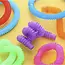 Kruzzel Sensorische Buizen 20 Stuks - Kleurrijk en Ontspannend Speelgoed voor Creativiteit