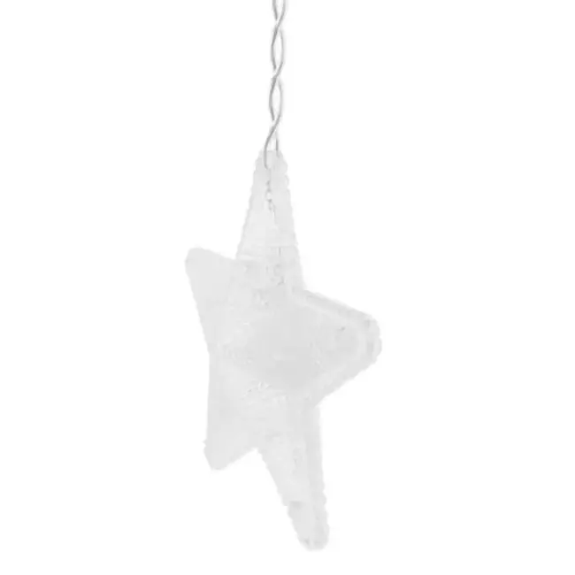 Ruhhy Sterren LED Lichtgordijn 136LED - Koel Wit Licht - Energiezuinig en Waterdicht