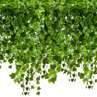 Gardlov Kunstmatige Klimop-Slinger 50.4m - Perfect voor Muur en Balkon Decoratie (24 x 2.1 meter)
