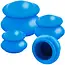 Soulima Therapeutische Chinese Rubberen Cups - Set van 4 voor Volledige Lichaamsmassage