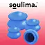 Soulima Therapeutische Chinese Rubberen Cups - Set van 4 voor Volledige Lichaamsmassage