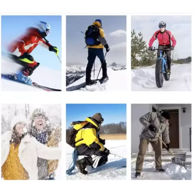 Trizand Verwarmde Inlegzolen Schoenmaat 35-40 - USB Voetverwarmers - 1 Paar