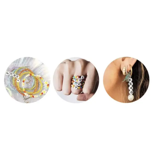 Kruzzel Armbanden Makerset - Creatieve Kralenset van Kruzzel - 900 Stuks voor Unieke Sieraden