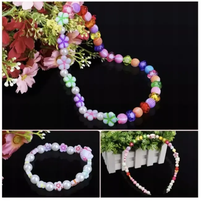 Kruzzel Armbanden Makerset - Creatieve Kralenset van Kruzzel - 900 Stuks voor Unieke Sieraden