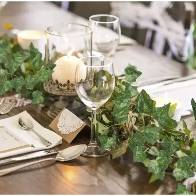 Gardlov Kunstmatige Klimop Slinger - 6.3m (3 x 2.1 meter) Decoratieve Slinger voor Huis en Tuin