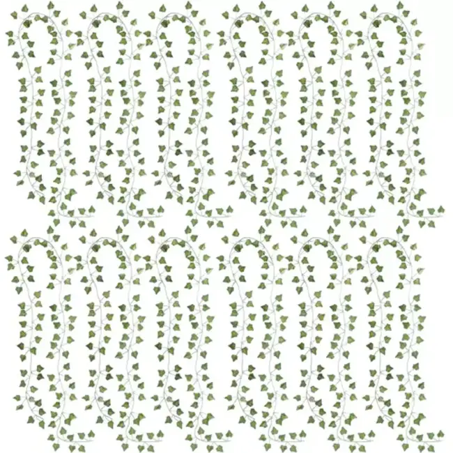 Gardlov Kunstmatige Klimop Slinger - Groen Wonder van 25.2 Meter (12 x 2.1 meter)