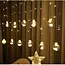 Ruhhy LED Bal Lichtgordijn 108 - Warmwit Verlichting - Energiezuinig en Waterdicht