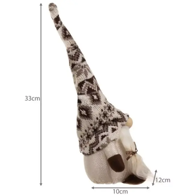 Ruhhy Staande Kabouter met LED: Sfeervolle Decoratie voor Elk Huis