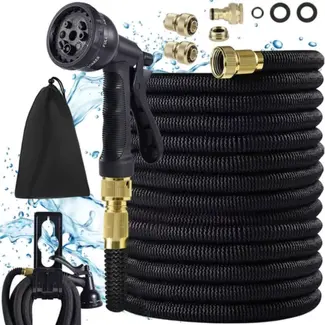Gardlov Uitrekbaar Tuinslang Set: 5-15m met Spuitpistool en Opbergtas
