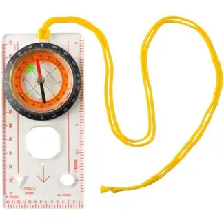 Trizand Kaartkompas - Nauwkeurige Oriëntatie voor Wandelaars en Avonturiers