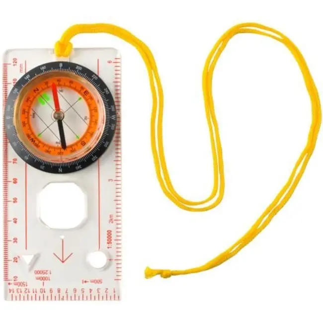 Trizand Kaartkompas - Nauwkeurige Oriëntatie voor Wandelaars en Avonturiers