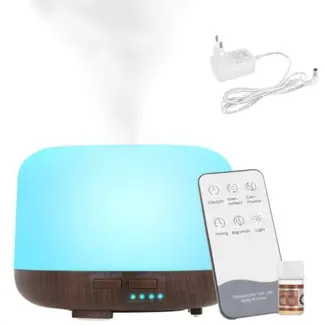 Ruhhy Aroma Diffuser: Multifunctionele Luchtbevochtiger met LED Verlichting