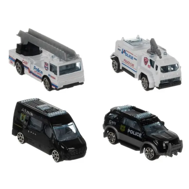 Ruhhy Uitklapbare Politie Vliegtuig Speelset - Spannend en Educatief Speelgoed voor Kinderen