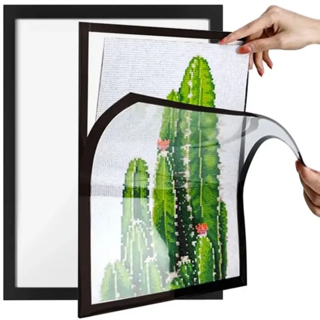 Malatec Magnetische Lijst 30x40cm - Veilige en Elegante Oplossing voor Kunst en Foto's - 2 Stuks