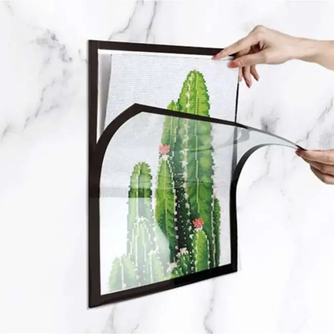 Malatec Magnetische Lijst 30x40cm - Veilige en Elegante Oplossing voor Kunst en Foto's - 2 Stuks