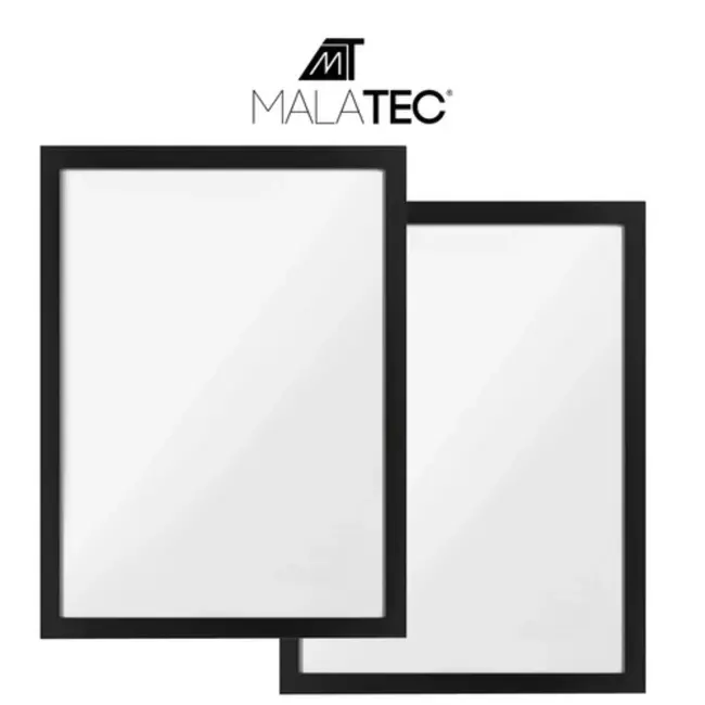 Malatec Magnetische Lijst 30x40cm - Veilige en Elegante Oplossing voor Kunst en Foto's - 2 Stuks