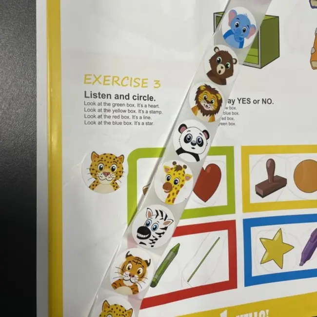 Kruzzel Motiverende Stickers - 500 Stuks voor Positieve Versterking