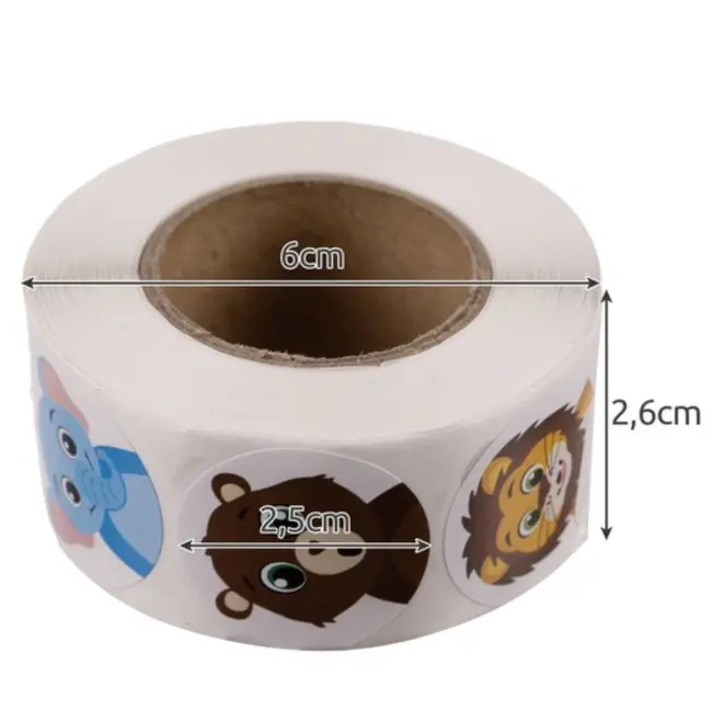 Kruzzel Motiverende Stickers - 500 Stuks voor Positieve Versterking