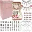 Kruzzel Sieraden Maken Set - 69-Delige DIY Bedelarmbanden Kit - Inclusief Opbergkoffer