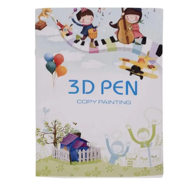 Maaleo 3D Pen Sjablonenboek - 40 Creatieve Ontwerpen voor 3D Kunst