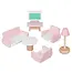 Ruhhy Houten Poppenhuismeubelset - 22 Delen - Perfect voor Creatief Spel