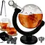 Malatec Globe Whiskey Karaf Set - Uniek en Stijlvol voor de Whiskeykenner
