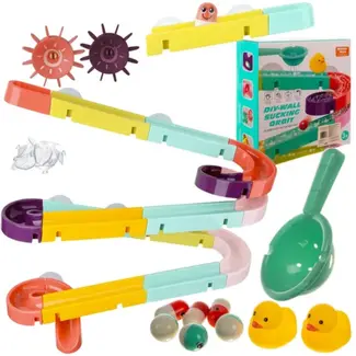 Ruhhy Badspeelgoed met Eendjes - Waterglijbaan en Knikkerbaan voor Kinderen