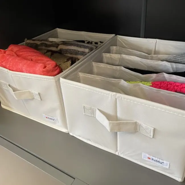 Ruhhy Kledingorganizers Set van 2 - Ruimtebesparend en Praktisch voor Elke Garderobe