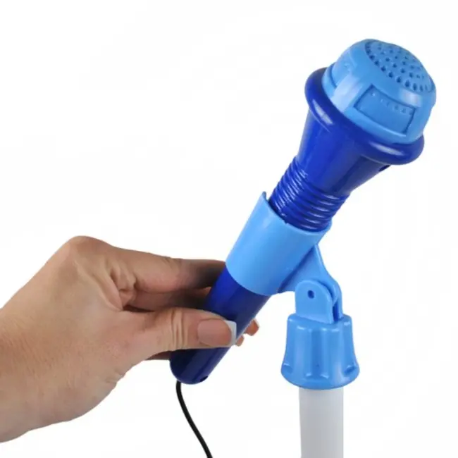 Kruzzel Elektrische Kindergitaar - Met Microfoon en Versterker - Blauw - MP3-ingang